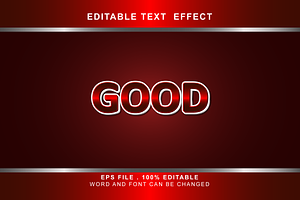 Good Text Effect Editable