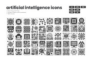 Ai Automation Icon Pack, a Solid Icon by erifqizeicon (Thumbnail 1 of 3)