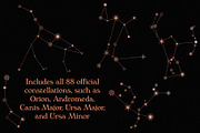 88 Star Constellations, an Illustration by Megs Lang (Thumbnail 3 of 12)