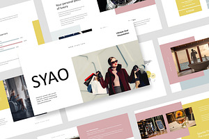 Syao : Lifestyle Deal Powerpoint, a Presentation Template by Punkl Camp