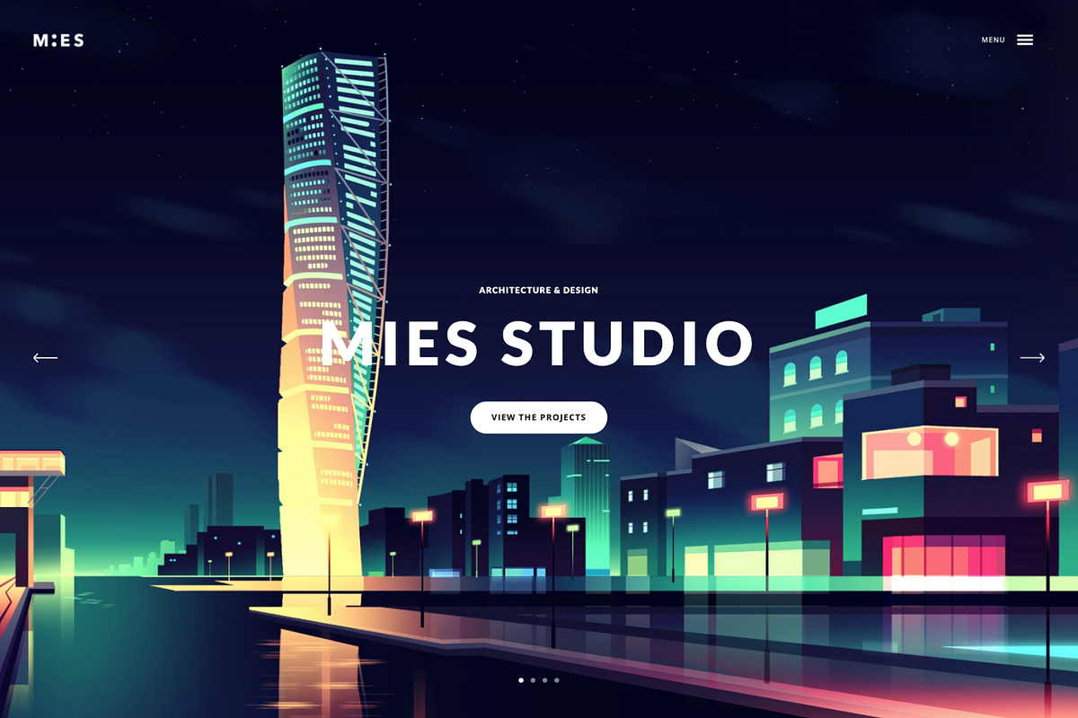 MIES - Architecture WordPress Theme, a WordPress Template by Pixelgrade (Photo 1 of 4)