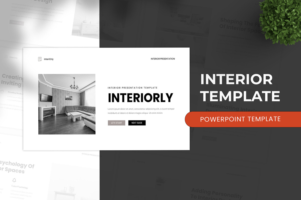 Interiorly - Powerpoint Template, a Presentation Template by casanovastudio (Photo 1 of 3)