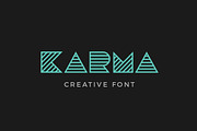 KARMA font, a Handwritten Font by Sentavio (Thumbnail 1 of 5)