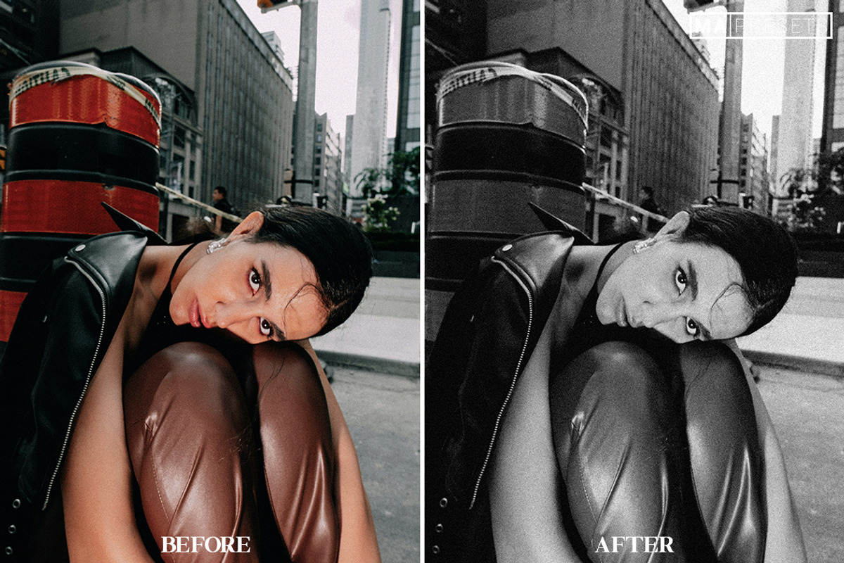 10 BLACK and WHITE Lightroom Presets, a Preset Add-On by MaPresets (Photo 10 of 14)