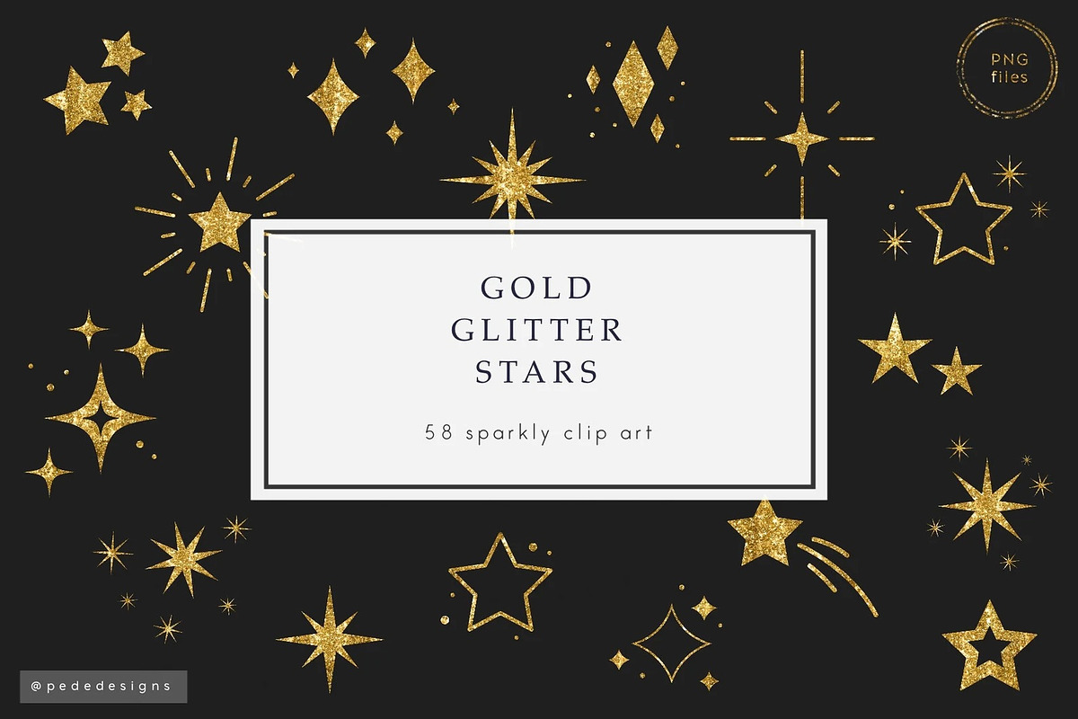 Gold Textures & Elements Bundle, a Texture Graphic by PeDe Designs (Photo 8 of 11)