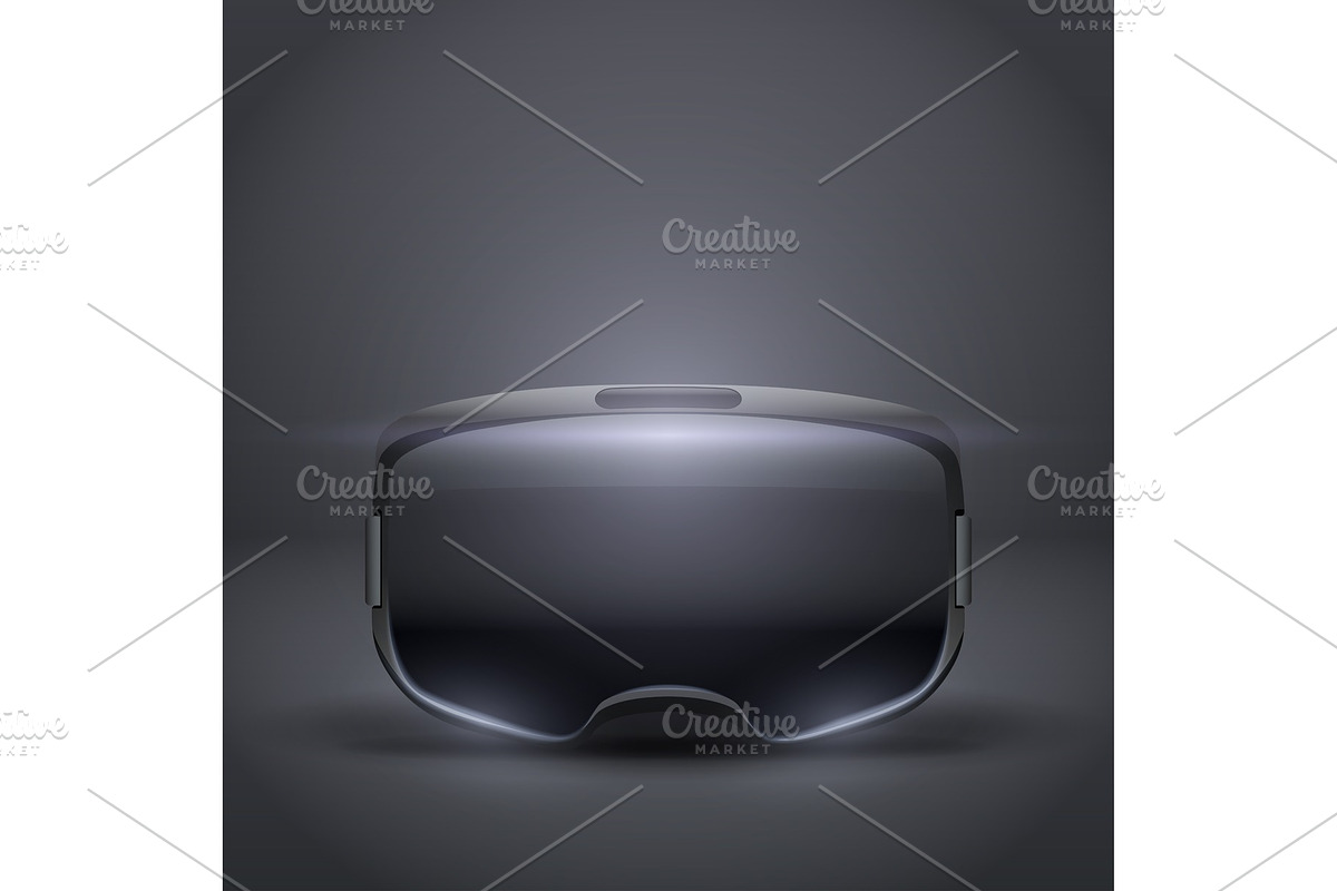 Stereoscopic 3d VR headset, an Object Graphic by Vitamin