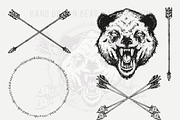 Bear Vector Illustration, an Illustration by danielcomerci (Thumbnail 3 of 3)