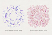 Watercolor Script Procreate Brushes, a Brush Add-On by Molly Suber Thorpe (Thumbnail 10 of 13)