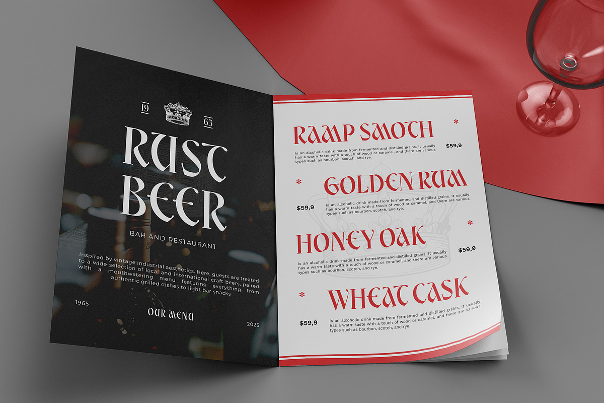 Eratrium - Classic Vintage Serif, a Serif Font by Typia Nesia (Photo 9 of 12)