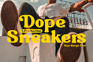 Ripe Mango - Header & Banner Font