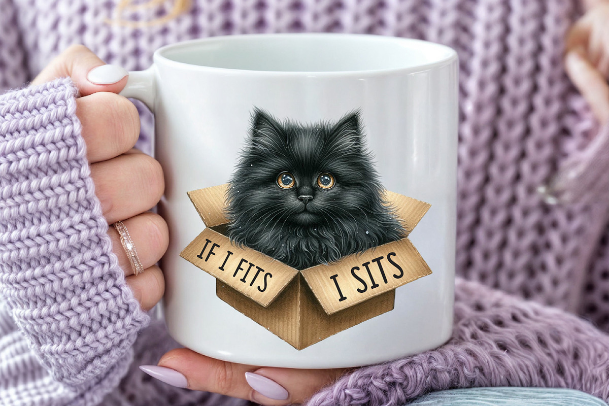 Funny Cat Sarcastic Sassy PNG, an Illustration by SinaCreation (Photo 20 of 20)