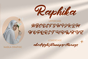 Raphika Handwriting Script, a Script Font by MC Creative (Thumbnail 10 of 12)