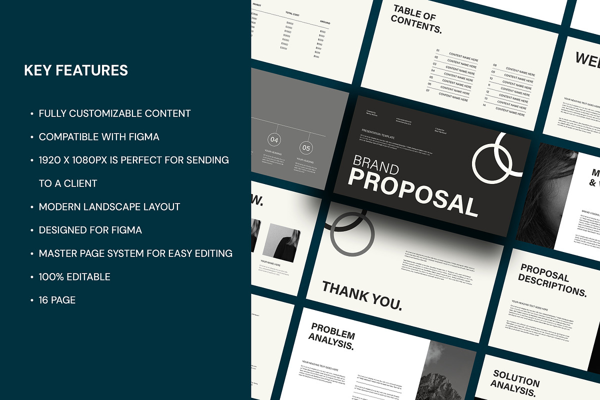 Brand Guidelines Template | Figma, a Presentation Template by Artisan Vibes (Photo 4 of 14)