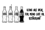 Fast food vector set, a Food Illustration by Vavavka (Thumbnail 2 of 10)