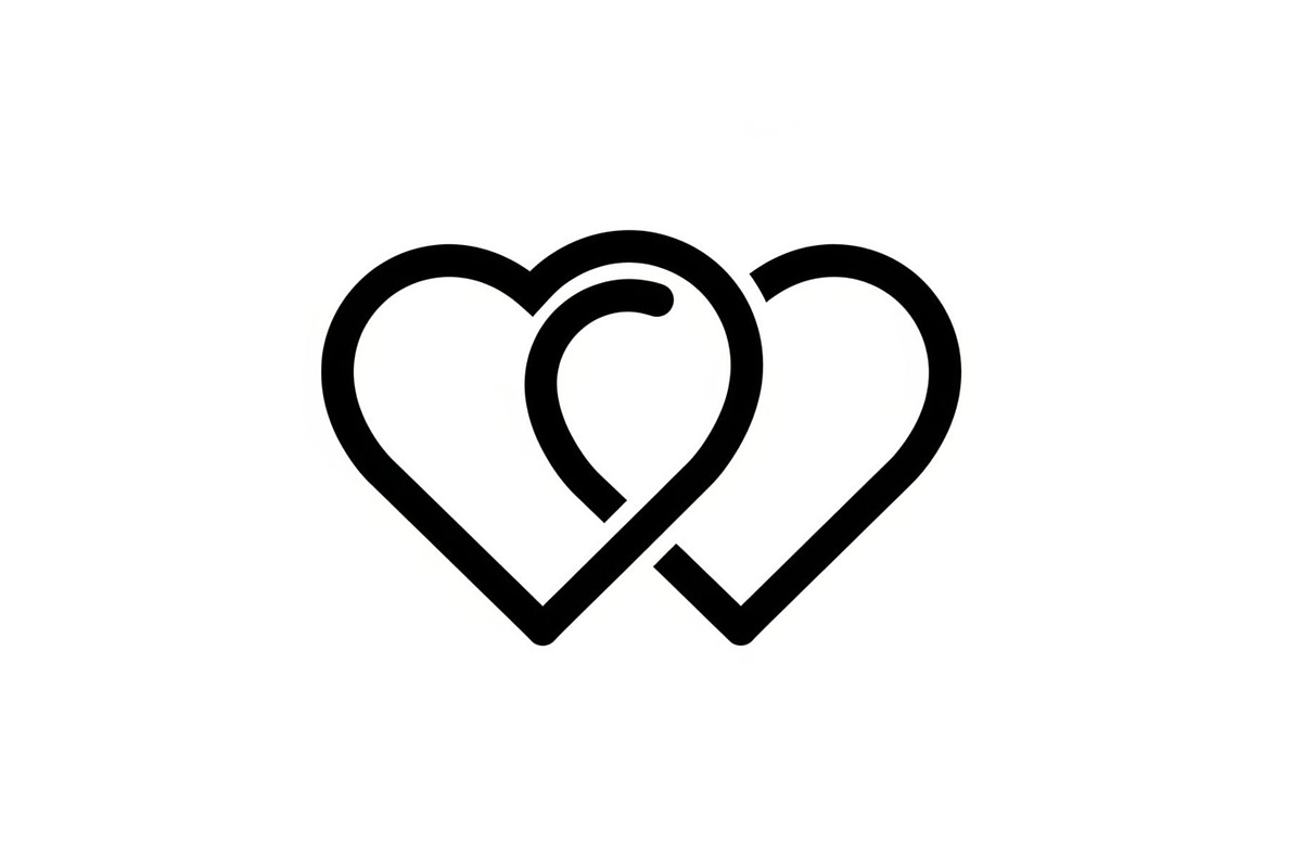 50 Love Bond Heart Icons Vector Bund, an Illustration by Designs_River (Photo 34 of 46)