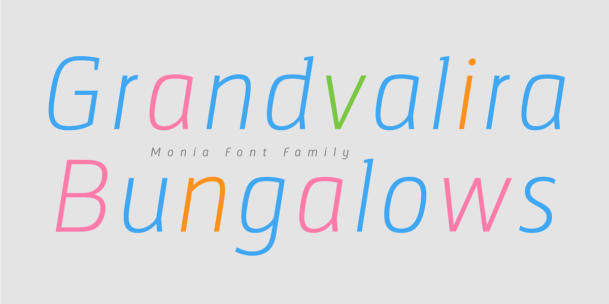Monia, a Sans Serif Font by VivalaType (Photo 5 of 8)