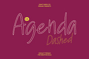 CS Agenda Dashed, a Handwritten Font by Craft Supply Co. (Thumbnail 1 of 8)