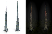 Burj Khalifa, an Architecture 3D Model by AndrewWhite (Thumbnail 1 of 17)