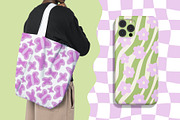 Y2K Wavy Patterns collection, a Pattern Graphic by Felizabeth Design (Thumbnail 5 of 13)