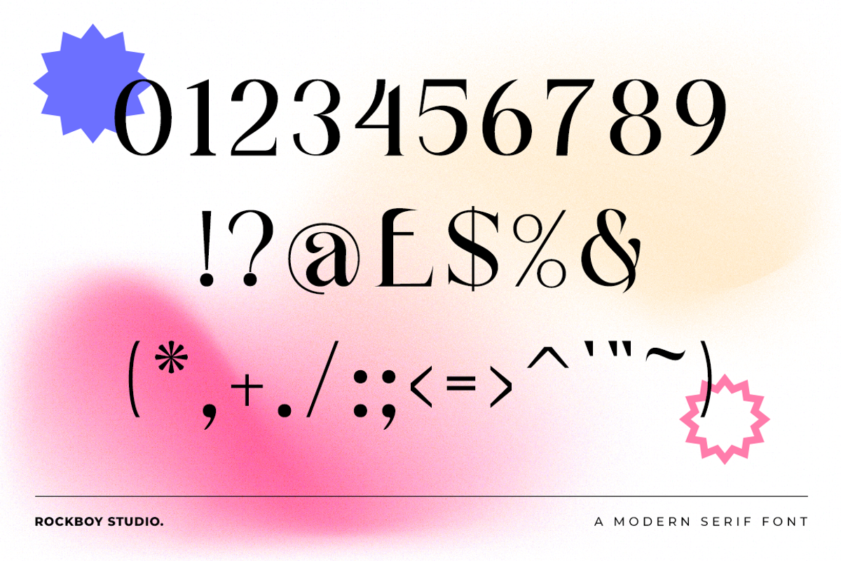 Magical - Modern Stylish, a Serif Font by RockboyStd (Photo 11 of 12)