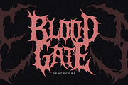 Necrotic Chasm | Brutal Death Metal, a Font by Masyafi Studio (Thumbnail 8 of 9)