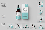 Dropper Bottle and box mockup, a Mockup by Graphic_world89 (Thumbnail 1 of 12)