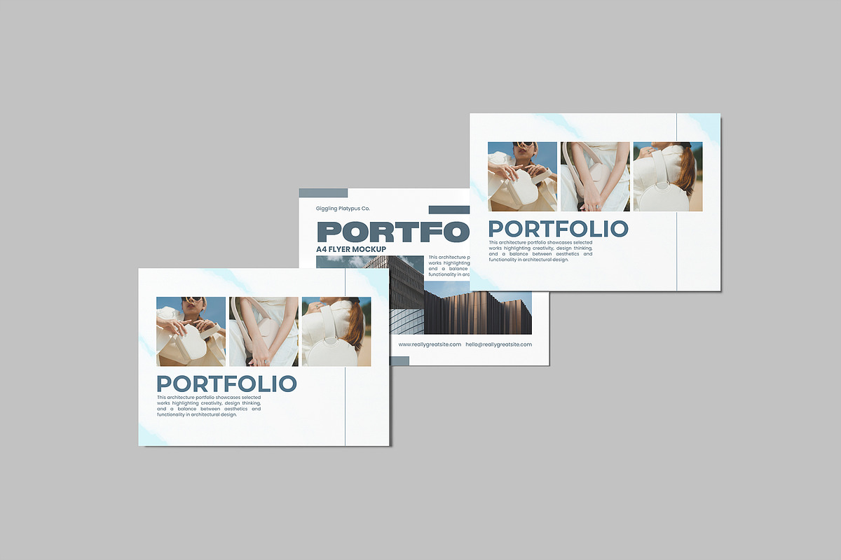 A4 Flyer Landscape Mockup, an Advertising Mockup by rizalamora (Photo 12 of 13)