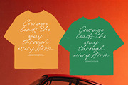 De Rough Belmonty Modern Rough, a Script Font by Letterena Studios Script (Thumbnail 13 of 15)