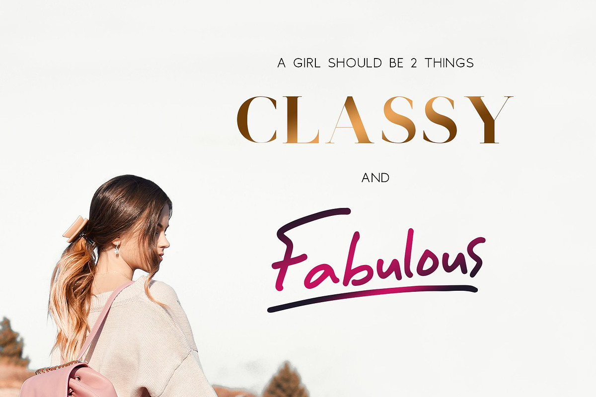 Troye Font Trio - Clean & Luxury, a Serif Font by Craft Supply Co. (Photo 18 of 28)