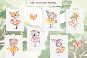 Forest Animal, an Animal Illustration by Rachel Art Studio (Thumbnail 2 of 11)