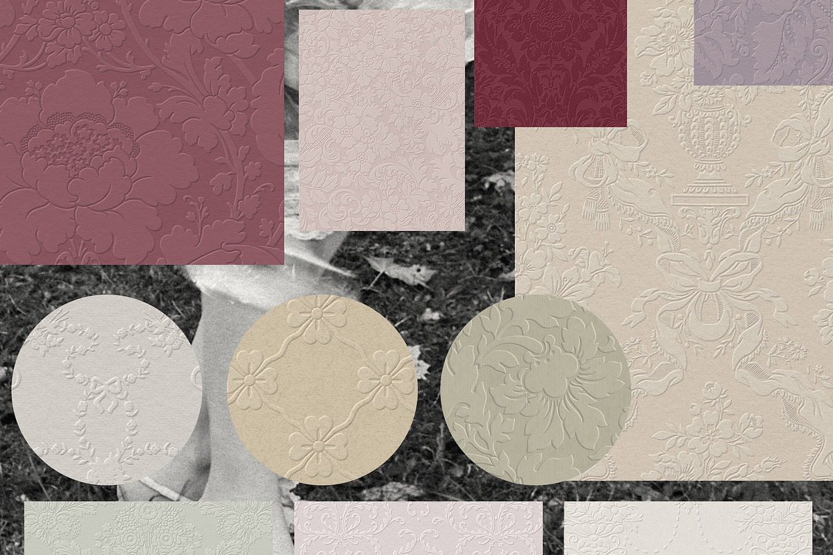 Garden Within: Vintage Floral Papers, a Texture Graphic by alonahaidash (Photo 13 of 27)