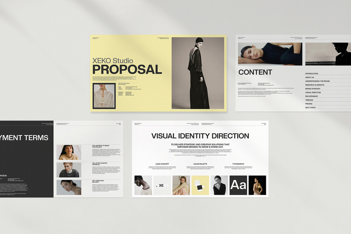 Proposal Presentation Template, a Presentation Template by evgenystudio (Photo 4 of 9)