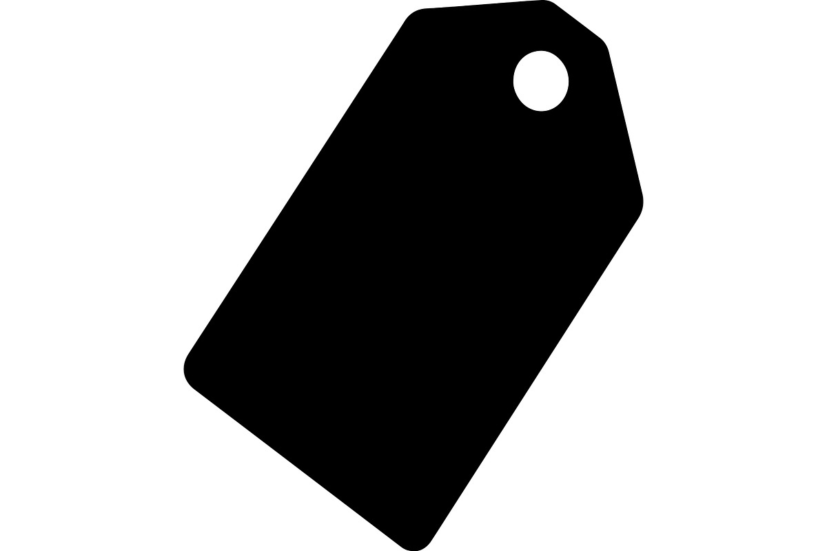Retail Price Tags Silhouette, an Object Illustration by jahid234 (Photo 4 of 13)
