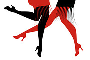 Dancers Legs!, a Decorative Illustration by La Inspiratriz (Thumbnail 13 of 14)