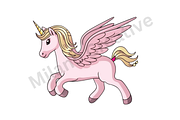 Unicorn Clipart, a Graphic by Milano Creative (Thumbnail 2 of 5)