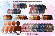 Winter Mood, Family Clipart, a Decorative Illustration by ArtedeCatrin (Thumbnail 8 of 12)