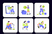 Startup Illustrations, a Finance Illustration by Vectors Market (Thumbnail 9 of 14)
