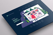 Part 1 Medical website illustrations, a Healthcare Illustration by Grivina's shop (Thumbnail 10 of 37)