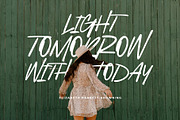 Black Bounars Natural Marker, a Handwritten Font by Damarletter (Thumbnail 3 of 9)