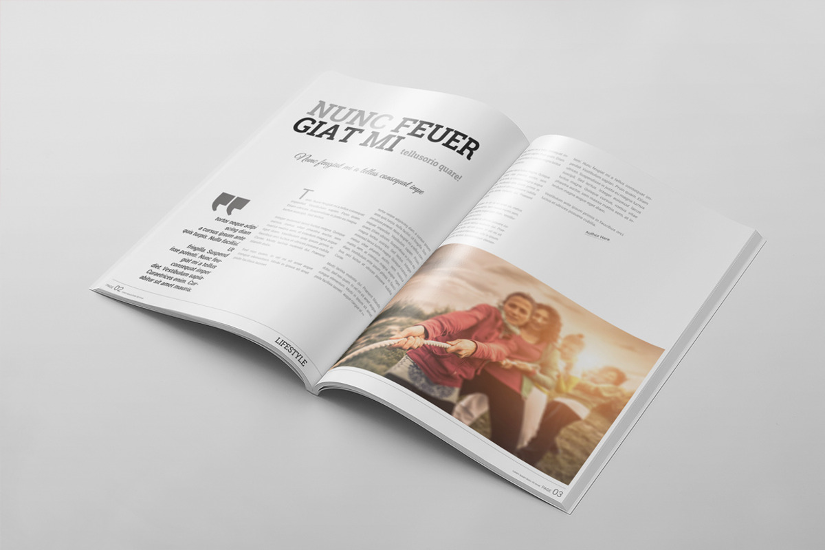 Magazine Template 56, a Magazine Template by pmvch (Photo 30 of 41)