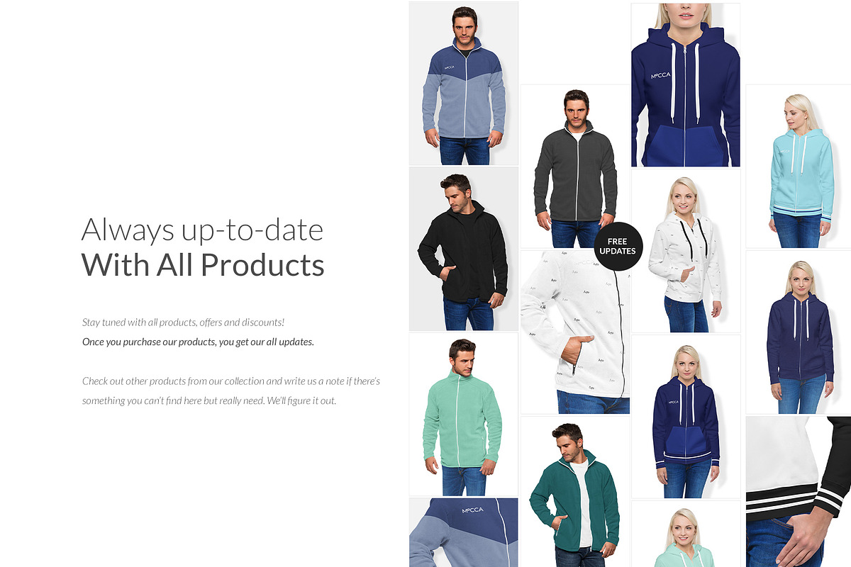 HOODIE & FLEECE BUNDLE 25xMock-ups, a Books & Magazine Mockup by Apparel_Mockups (Photo 25 of 28)