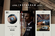 ASTON Luxury Lifestyle Brand, a Social Media Template by NordWood (Thumbnail 3 of 8)
