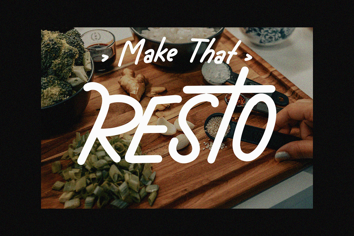 Glattenta Handwritten Font, a Handwritten Font by NTC Graphic (Photo 6 of 8)