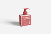 Pump Bottle Mockup, a Product Mockup by Indah (Thumbnail 6 of 6)