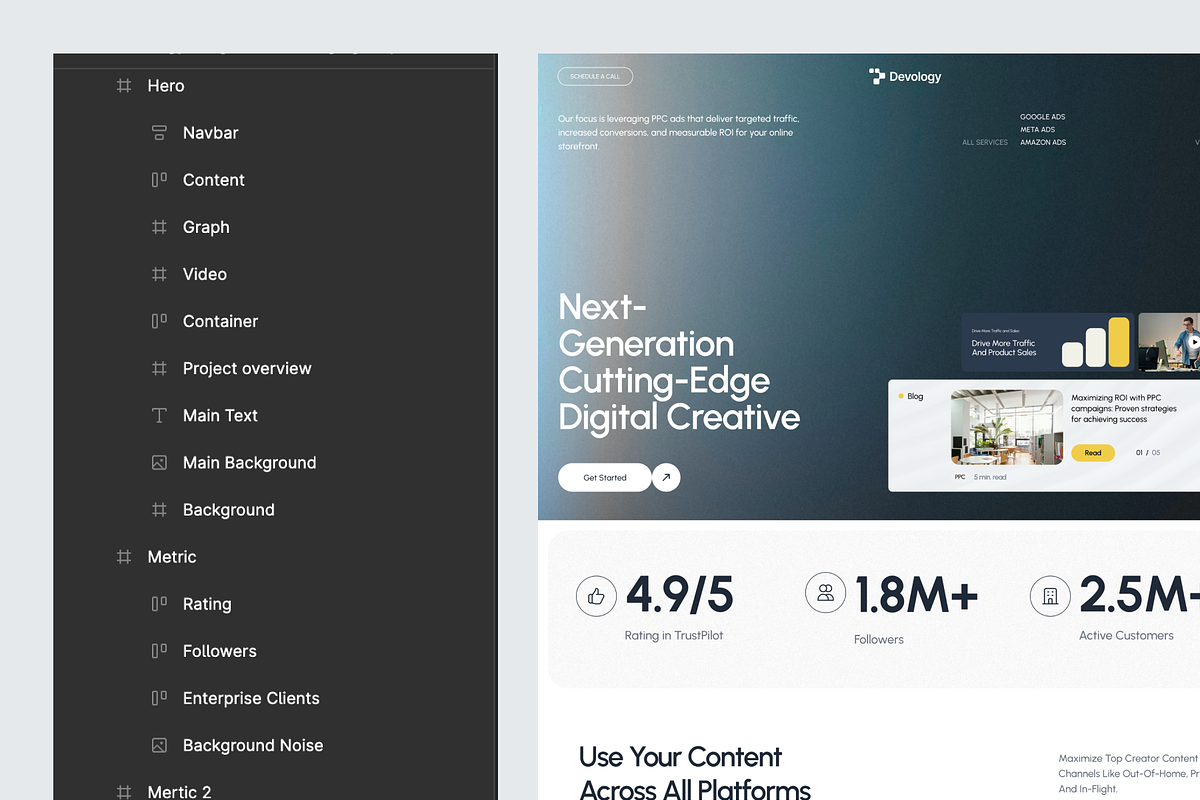 Devology - Digital marketing agency, a Templates & Theme by keffidesign (Photo 2 of 4)
