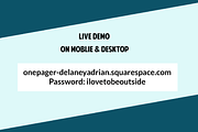 One Pager for booking trips, a Templates & Theme by Delaney Adrian (Thumbnail 4 of 9)
