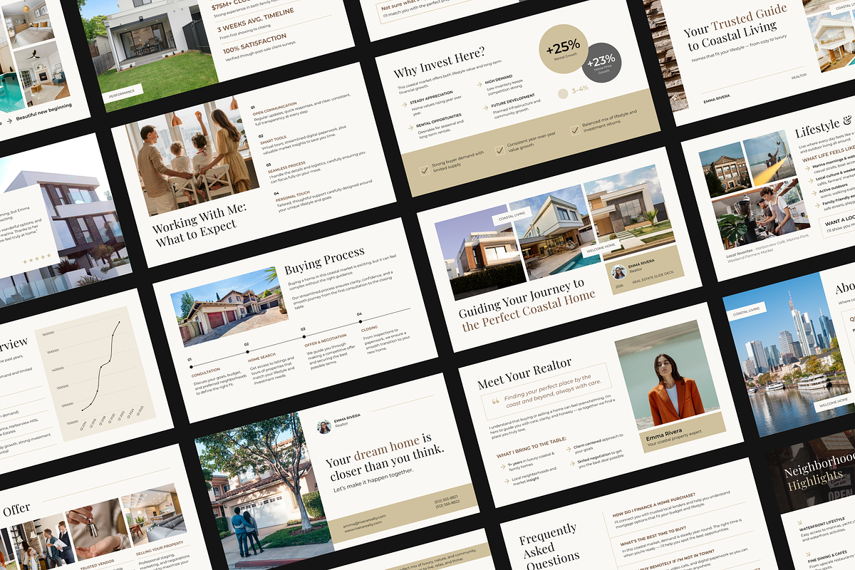 Real Estate Agent Canva Template preview 8