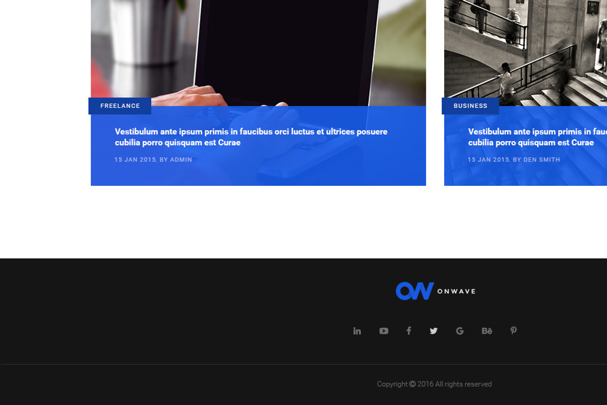 OnWave — Multipurpose PSD Template, a Websites & App Template by ScienteCraft (Photo 49 of 51)