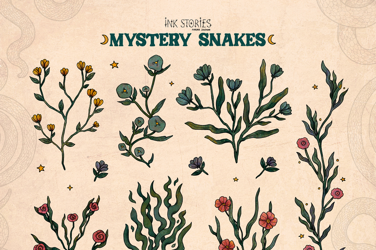 Mystery Snakes, an Animal Illustration by Ink Stories (Photo 18 of 31)