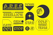 Staristic, a Sans Serif Font by graphicook (Thumbnail 8 of 10)